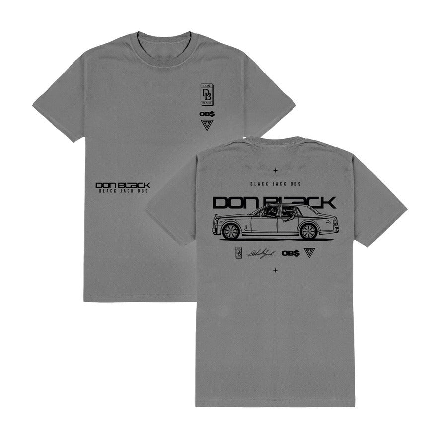 T-shirt Don Black Gris