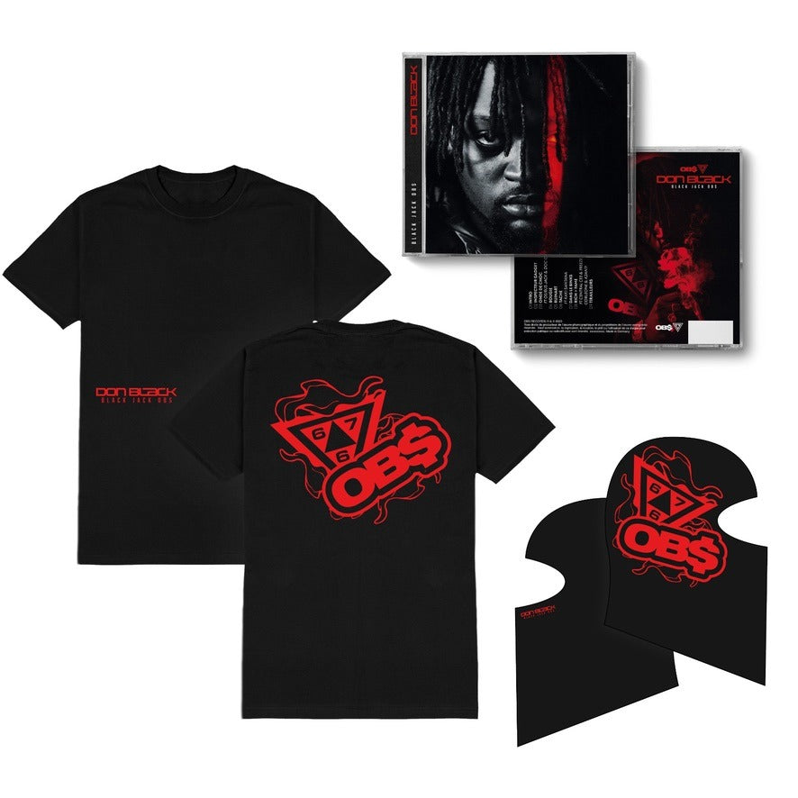 Pack Don Black CD+T-shirt+cagoule